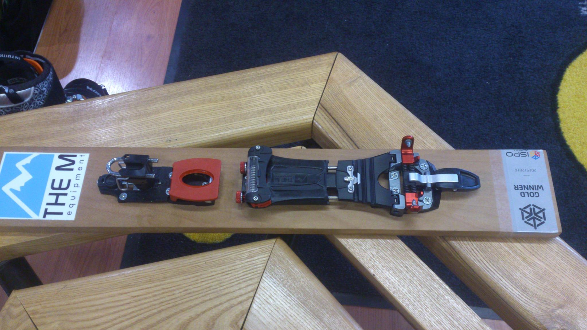 releasable telemark binding Absolute Telemark