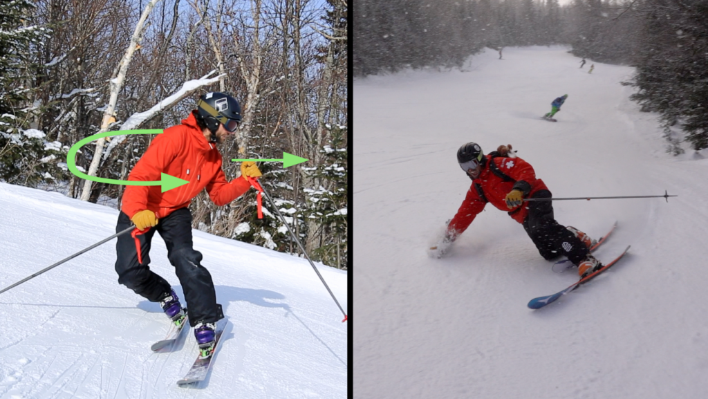 How to Carve on Telemark Ski Absolute Telemark